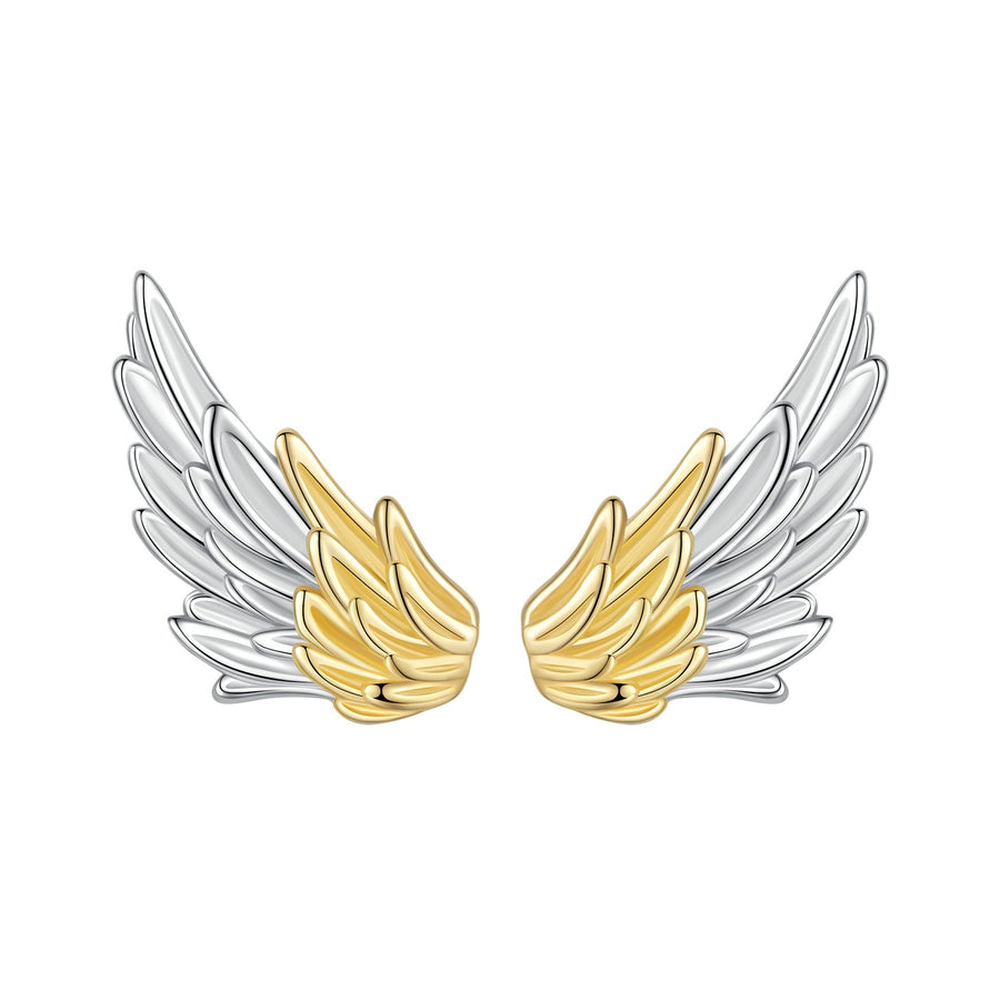 925 Sterling Silver Earrings with White Gold Plating for Women
