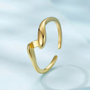 925 Sterling Silver White Gold Plated Ring for Women