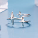 925 Sterling Silver Oxidized Silver Ring for Women