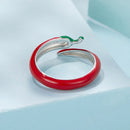 925 Sterling Silver White CZ Pavé Setting Ring for Women