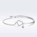 925 Sterling Silver Bracelet 19cm for Women