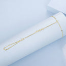 925 Sterling Silver White Gold Plated Adjustable Bracelet for Women
