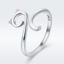 S925 Sterling Silver Adjustable Ring for Women