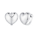 S925 Oxidized Silver 11mm Earrings for Women