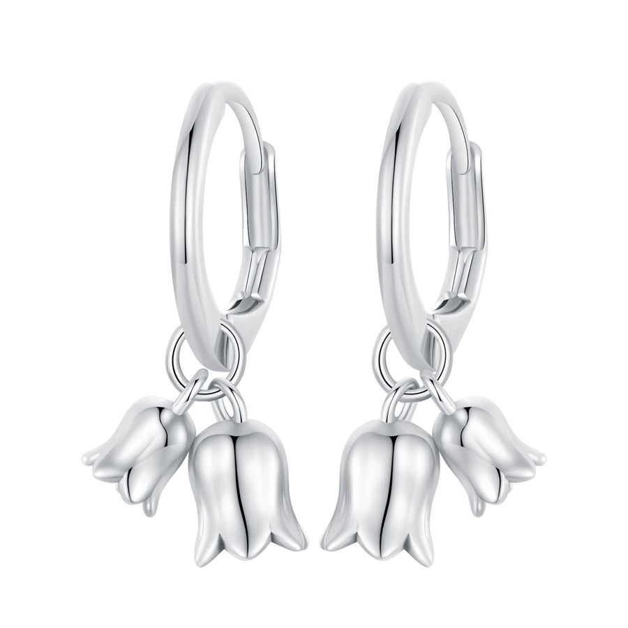 925 Sterling Silver Earrings for Women 20*10mm Oxidized Jewelry