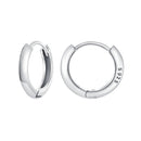 925 Sterling Silver Oxidized 14x3mm Earrings