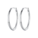 925 Sterling Silver & White Gold Plated Earrings for Women