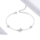 925 Sterling Silver Pavé Setting CZ Bracelet for Women