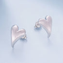 925 Sterling Silver Earrings with Platinum Plating for Women