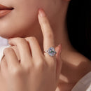 925 Sterling Silver Pendant 1.5*1.2 cm with Enamel and CZ for Women