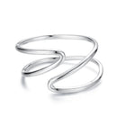 925 Sterling Silver Oxidized Silver 0.12-0.9cm Ring for Unisex