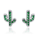 925 Sterling Silver 0.60 Carat Cubic Zirconia Earrings for Women