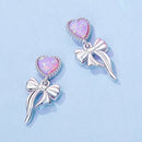 925 Sterling Silver Translucent Opal Earrings for Women