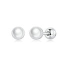 925 Sterling Silver Quality Shell Pearl Earrings for Women