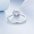 925 Sterling Silver Ring with Pavé Setting CZ, Size 6.0