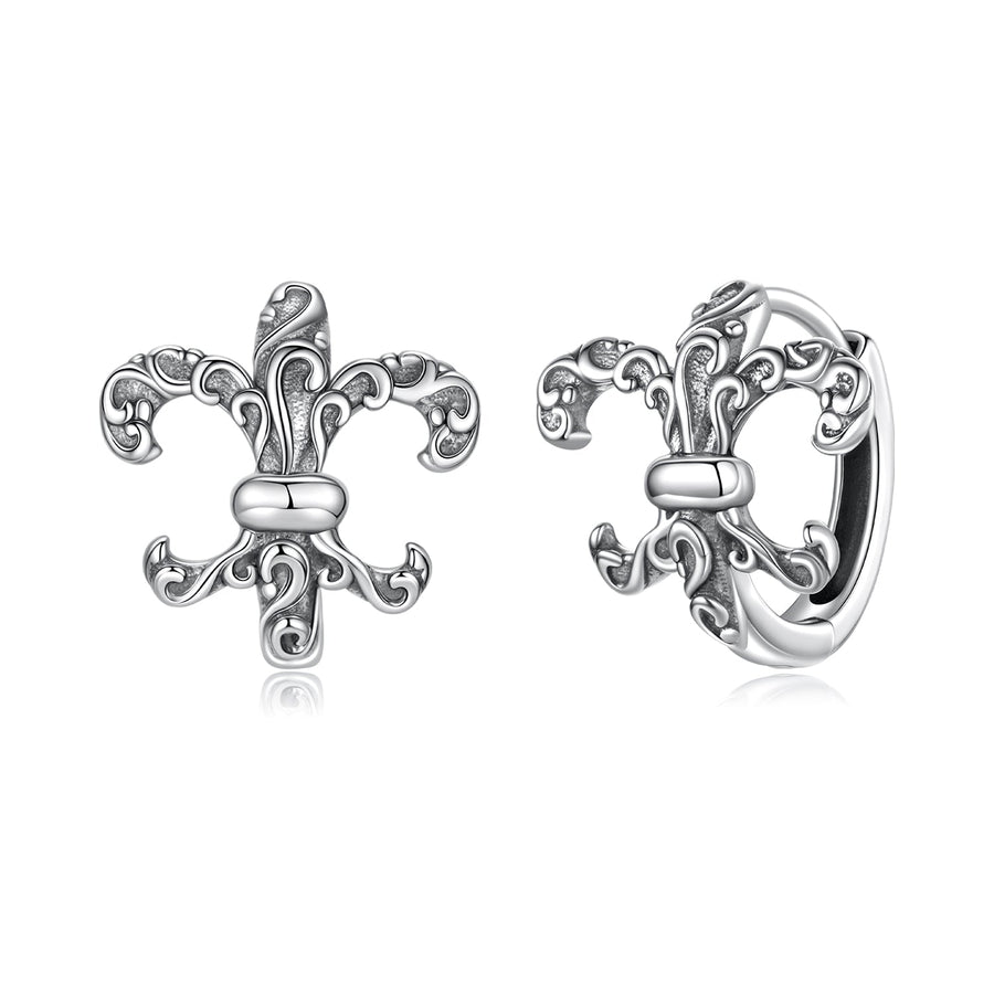 925 Sterling Silver Earrings for Women - 1.2cm