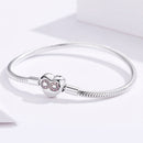 925 Sterling Silver Bracelet 17.0cm for Women