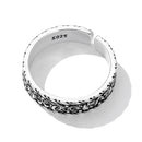 925 Oxidized Silver 0.5cm Ring