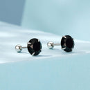 925 Sterling Silver Pavé Setting CZ Earrings for Women