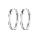 925 Sterling Silver & White Gold Plated Earrings for Women