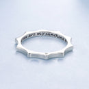 925 Sterling Silver Pavé Set CZ Ring Size 6.0