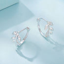 S925 Sterling Silver Earrings for Women 12x7mm