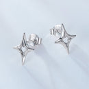 925 Sterling Silver Earrings 1.2x0.9cm