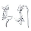 925 Sterling Silver Oxidized Earrings for Women