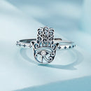 925 Sterling Silver 1.1mm Pavé Setting CZ Ring