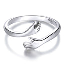 S925 Sterling Silver Oxidized Ring for Women