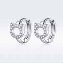 925 Sterling Silver CZ Earrings for Women