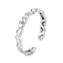 925 Sterling Silver Oxidized Silver 0.3cm Width Ring for Unisex
