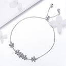 925 Sterling Silver Bracelet 22cm for Women
