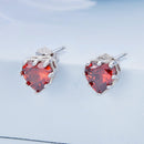 925 Sterling Silver Earrings with Pavé Setting CZ for Women