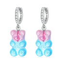 S925 Sterling Silver Pavé Setting CZ Earrings for Women