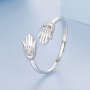 925 Sterling Silver Pavé Setting CZ Ring for Women