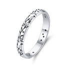 925 Sterling Silver Ring - Size 6.0 - Stylish Minimalist Design for Women