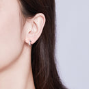 S925 Sterling SilverCZ Earrings for Women