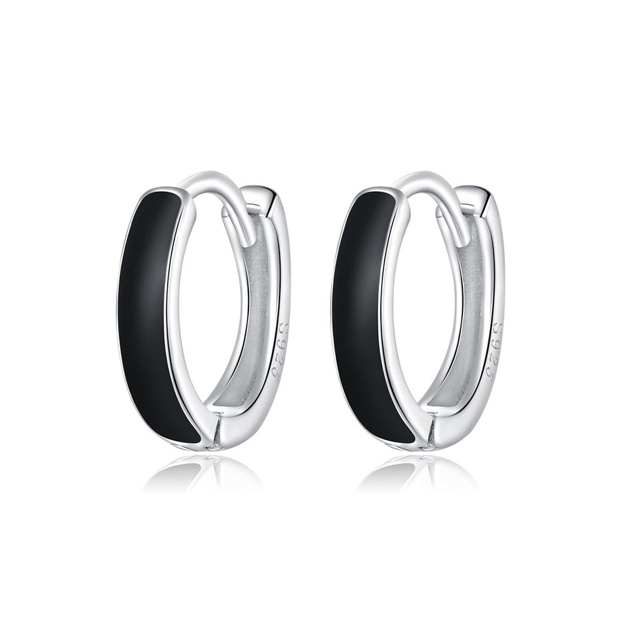 925 Sterling Silver Enamel Plated Earrings