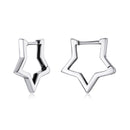 925 Sterling Silver Earrings 1.5cm x 1.7cm for Women
