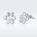 925 Sterling Silver Platinum Plated Earrings for Women