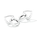 925 Sterling Silver Earrings for Women - Oxidized - 1.9x1.2cm