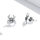 S925 Oxidized Silver Earrings for Women