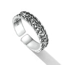 925 Oxidized Silver 0.5cm Ring