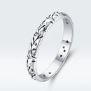 925 Sterling Silver Ring - Size 6.0 - Stylish Minimalist Design for Women
