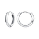 925 Sterling Silver Oxidized 14x3mm Earrings
