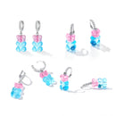 S925 Sterling Silver Pavé Setting CZ Earrings for Women