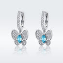 925 Sterling Silver Earrings with Pavé Setting CZ for Women