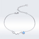 925 Sterling Silver Adjustable Bracelet for Unisex