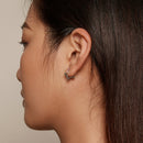 925 Sterling Silver Earrings with Pavé Setting CZ for Women
